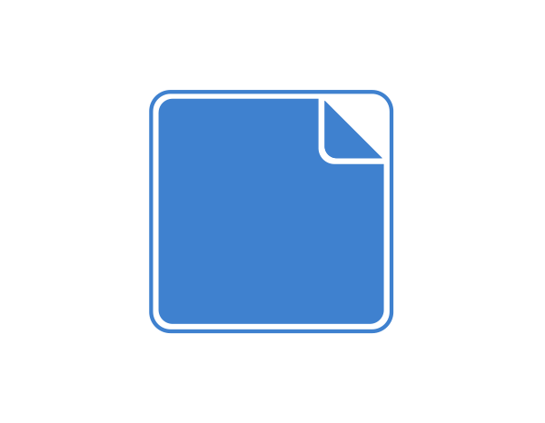 Transparante sticker gekleurde achtergrond